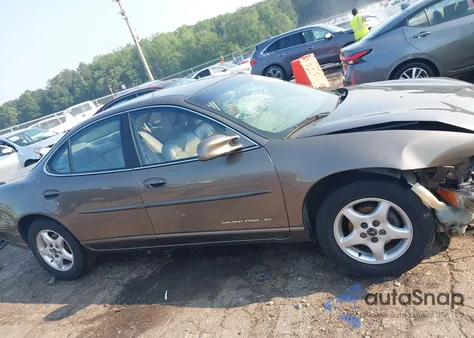2000 Pontiac Grand Prix Se z USA, uszkodzony, nr VIN 1G2WJ52K8YF115719